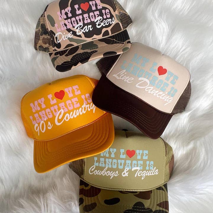 Wilder Made - Wholesale Trucker Hat - Unisex - My Love Language Custom Trucker Hat2