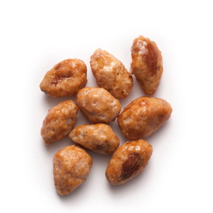Butter Toffee Almonds for wholesale by Roberts Ferry Gourmet