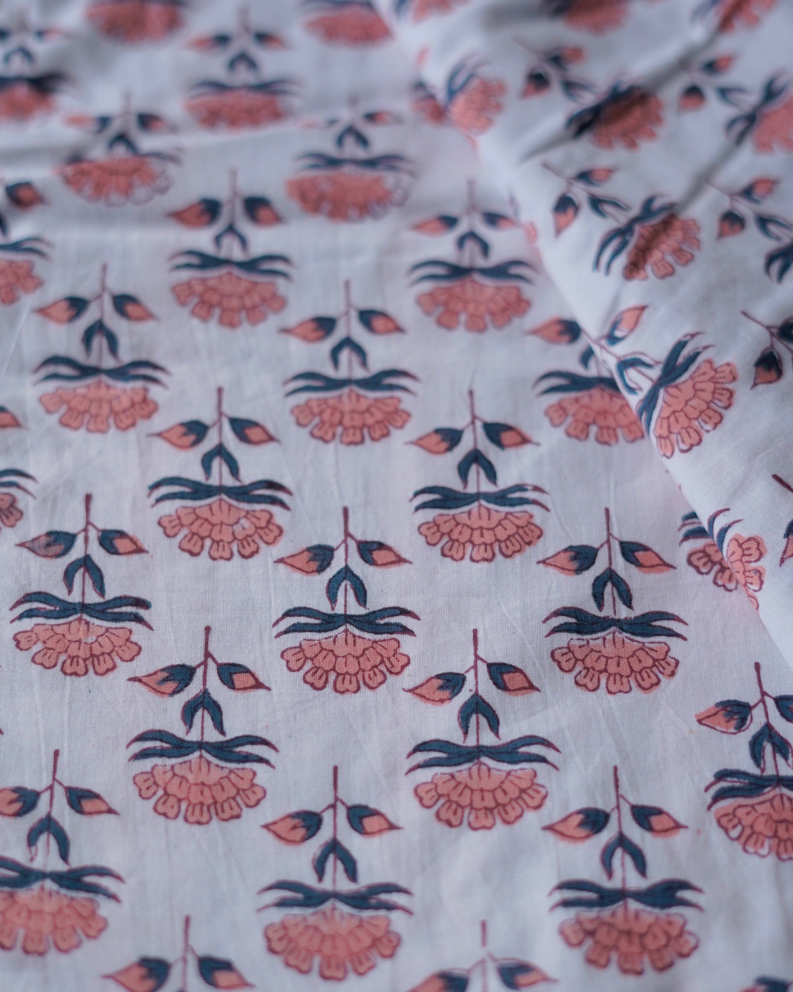 Annahmol - Wholesale Quilt - Kids & Baby - Wood Block Print Reversible Cotton Baby Blanket16