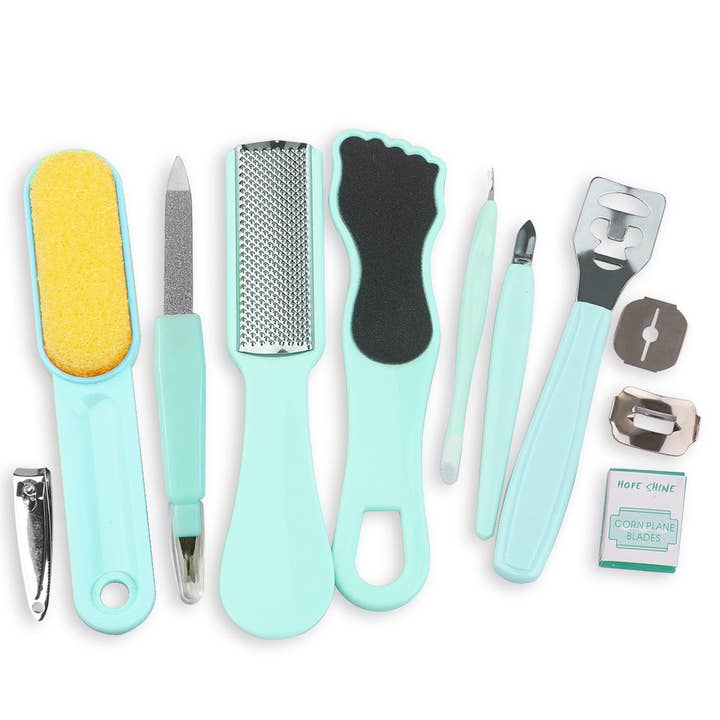 PALOMA BEAUTIES - Wholesale Nailcare Set - 10-Piece Foot Pedicure Kit