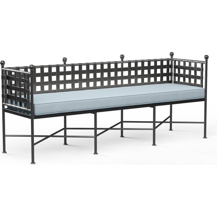 LOOMLAN - Wholesale Bench - Provence Sunbrella Outdoor Bench