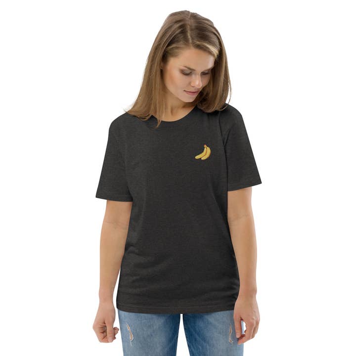 Nanners Embroidered Unisex Organic Cotton T-Shirt for wholesale by Local Summer Collective Surf Shop