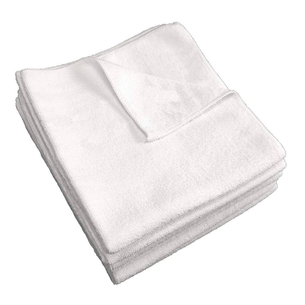 Arkwright Home - Wholesale Cleaning Cloth - Bulk Case of 240 Cleaning Cloths, 12x12 Microfiber, Colors35