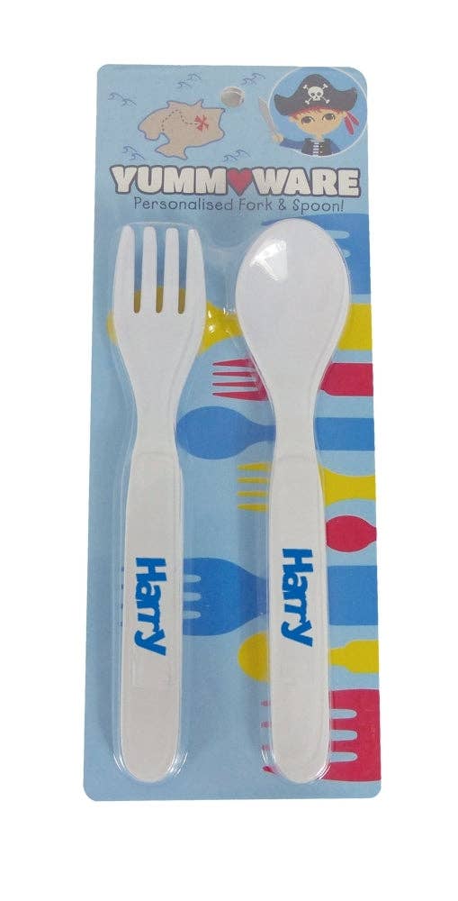 Instant Gifts International – Großhandel Besteckset – Kind & Baby – Melaminbesteck - Namen37