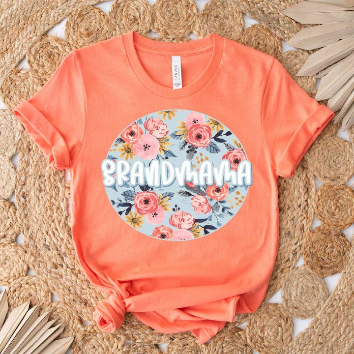Grandmama- Floral Circle for wholesale by Southern Attitude Designs Inc