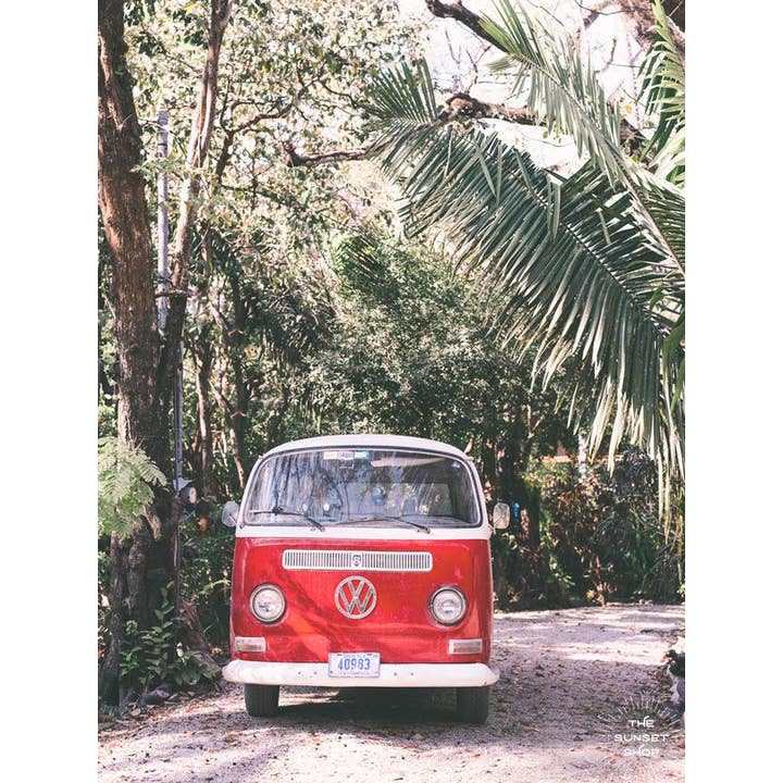 The Sunset Shop - Wholesale Art Print - Jingle Bus