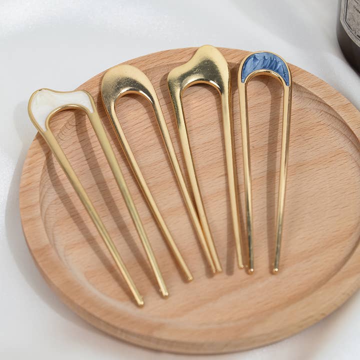 TheDivaSoap - Wholesale Hair Pin - Simple Metal Plate Hairpin2