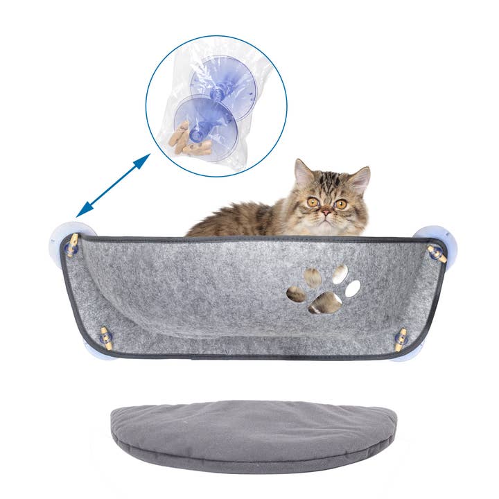 Nobleza – Großhandel Haustierbett – Katze – Katzen Fensterliege - Fensterplatz