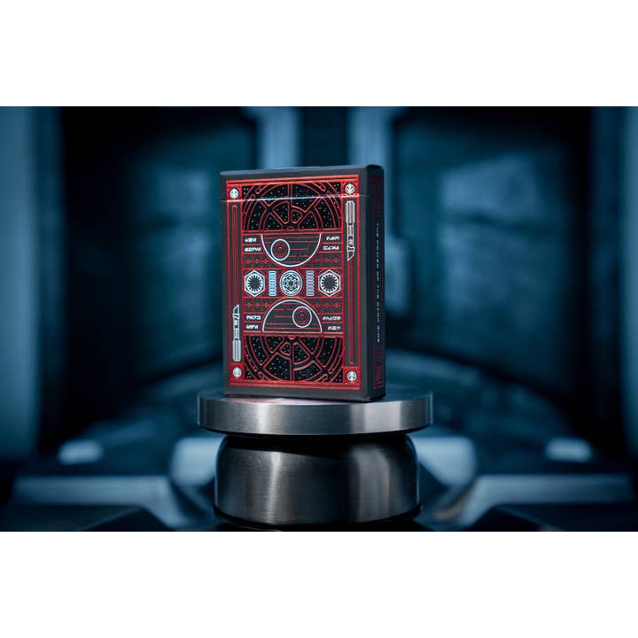 Cardshouse – Cartas de jogar por atacado – Teoria dos Cartões do Lado Negro de Star Wars (Vermelho) 113