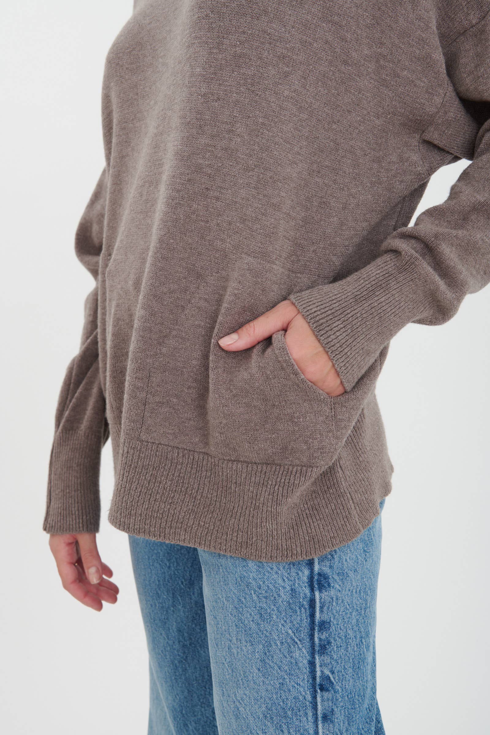 ORNELLA PARIS - Wholesale Pullover-trui - Dames - Effen coltrui LEL-P003014