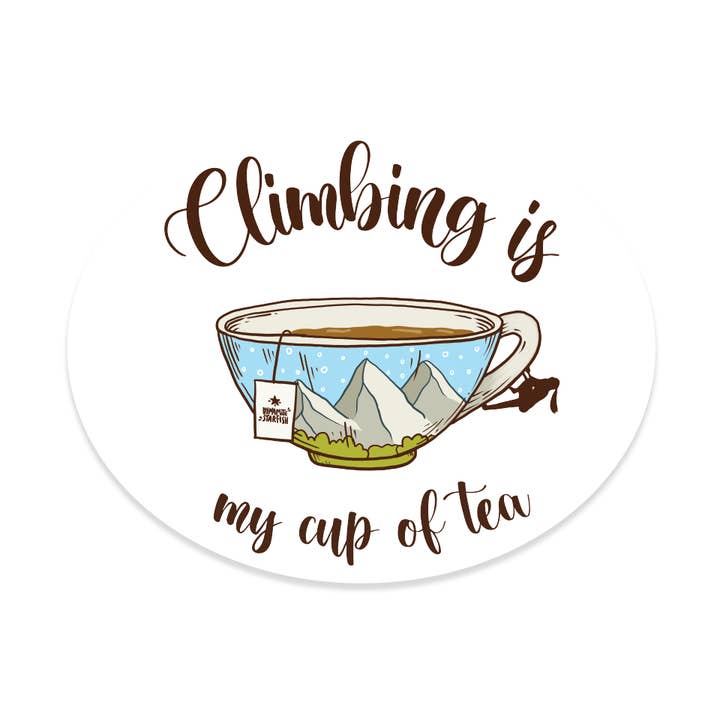 Klettern ist mein Ding — 3" Aufkleber für den Großhandel von Dynamite Starfish