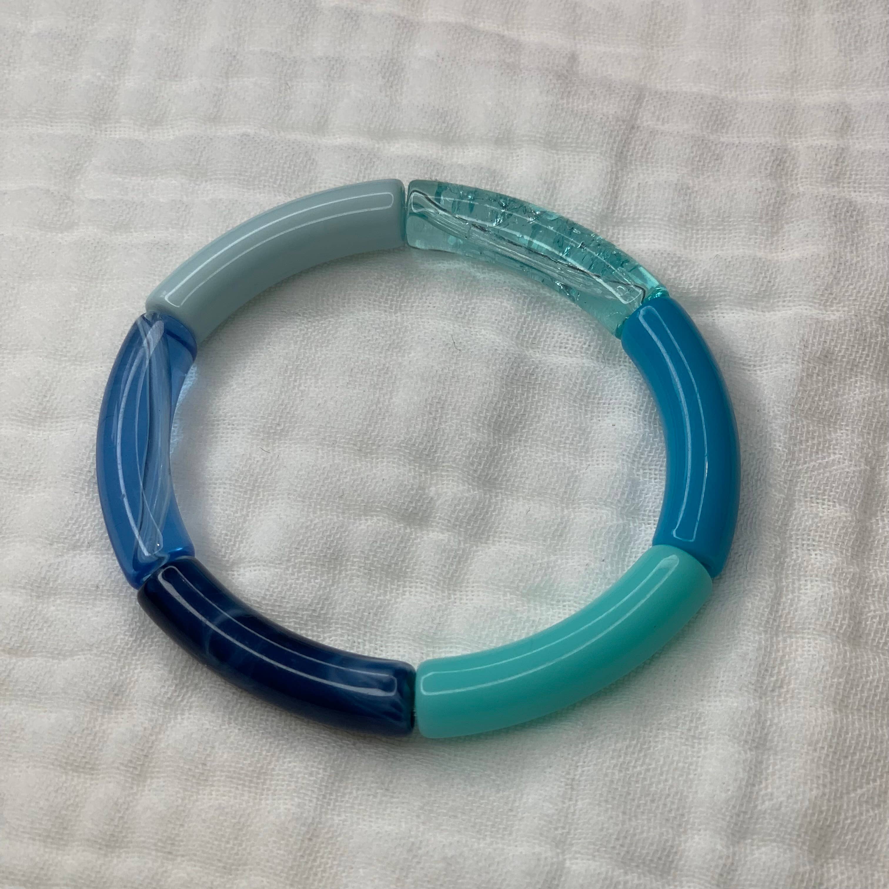 Manacreations – wholesale Pärlarmband – Mörkblåa bangles-armband7