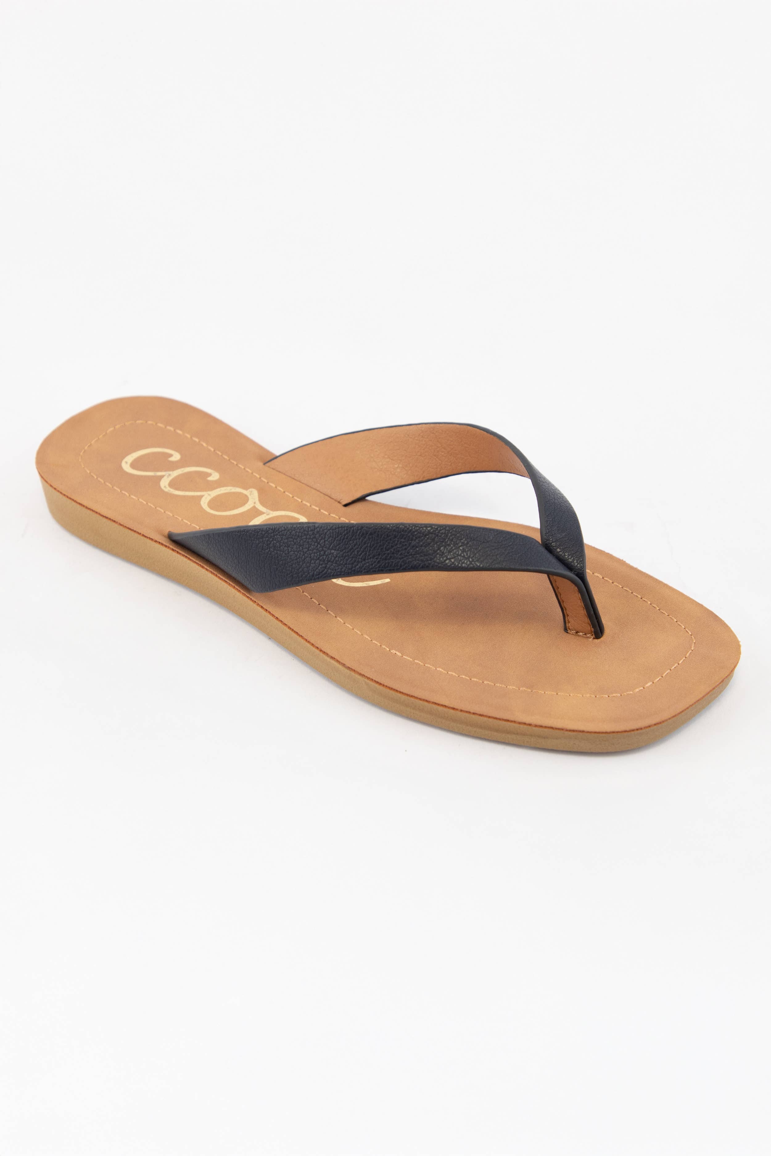 CCOCCI - Wholesale Sandaal - Dames - CCOCCI minimalistische teenslippers met bandje5