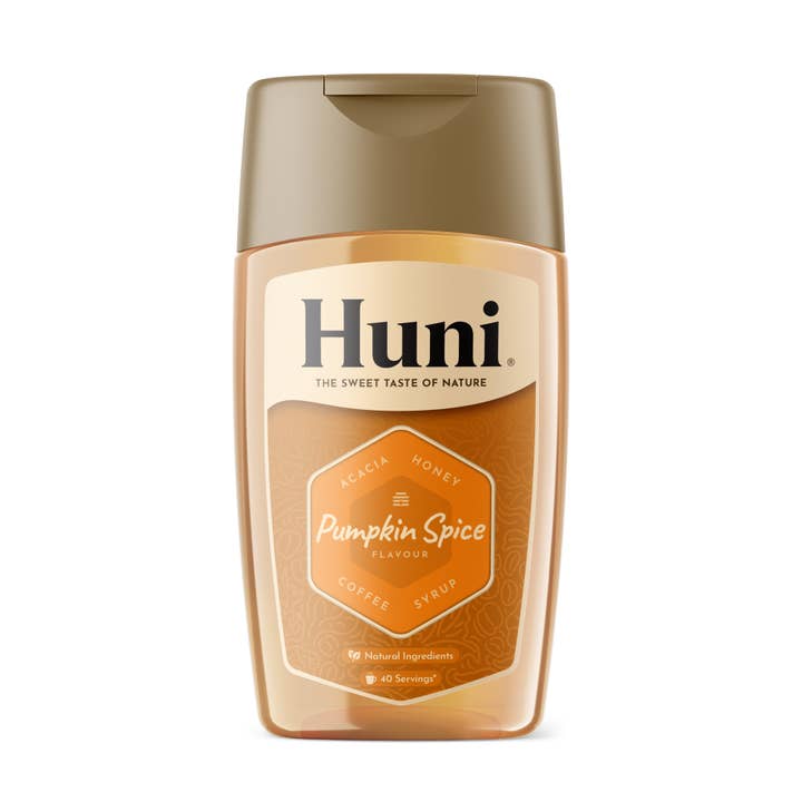 Huni Naturlig Kaffesirap - Pumpakrydda - 200ml för wholesale av Foodie Flavours