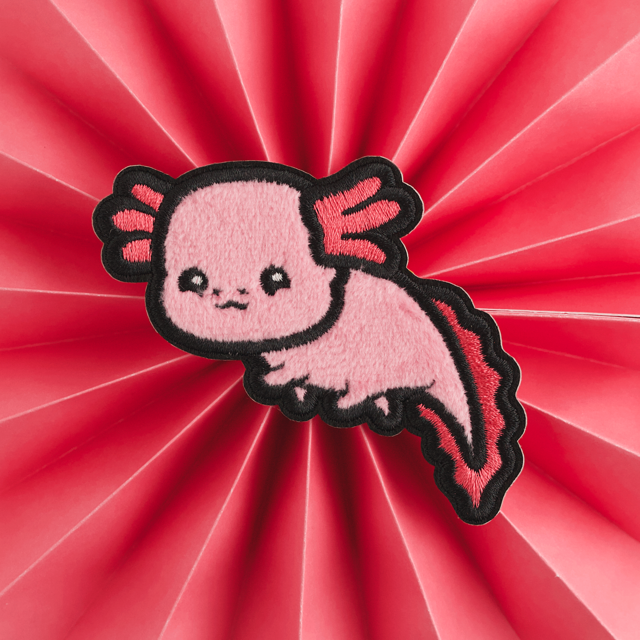 LuxCups Creative - Wholesale Patch - Axolotl Fuzzy Patch5