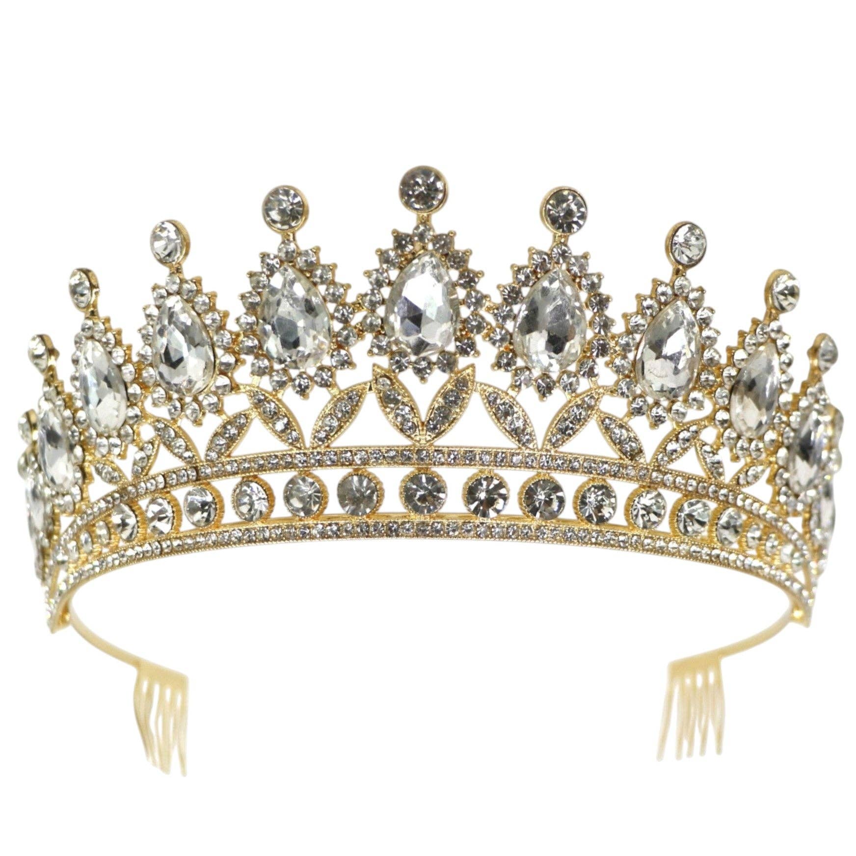 TAPA fashion – Engroshandel Tiara – Kvinder – Krystal Tiara Krone HT0879 (1STK)30