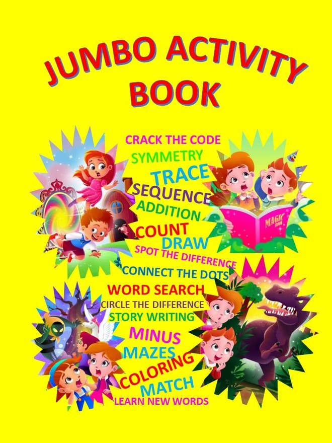 Jumbo Activity Book for wholesale by Child Authors