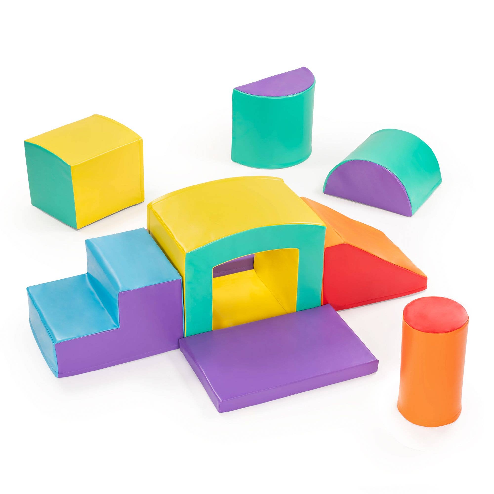 New Bounce - Wholesale Play Mat - Kids & Baby - 9 Pc Soft Play Area Set3