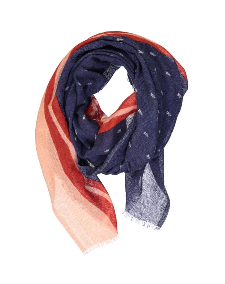 sophie cano paris - Wholesale Scarf - Unisex - Autobahn Blue Scarf
