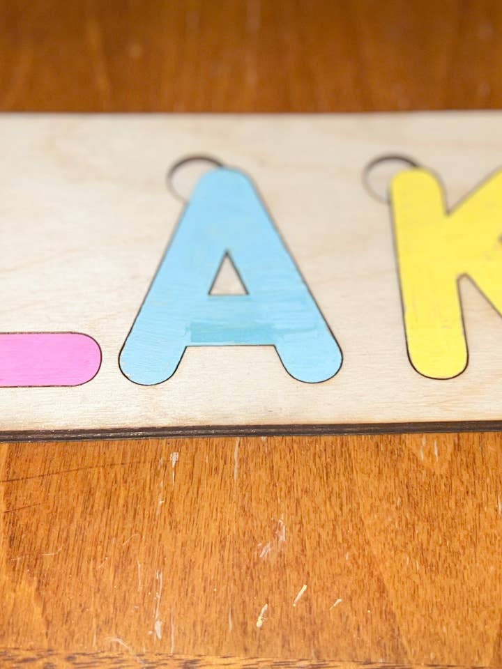 rompecabezas con nombre grabado para venta al por mayor de Zkade