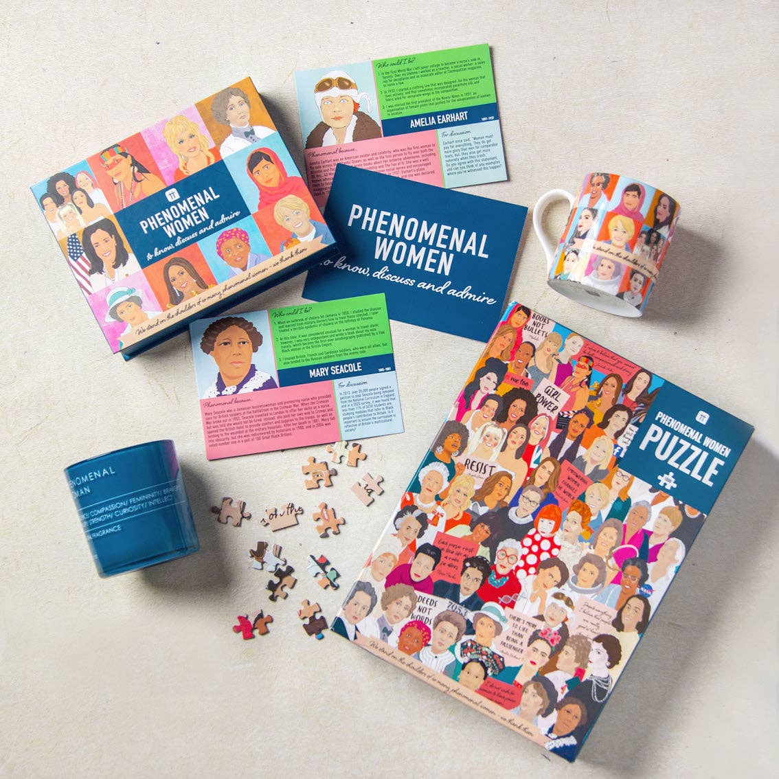 Talking Tables UK - Wholesale Card game - Phenomenal Women Trivia And Discussion Game | Gifts |8