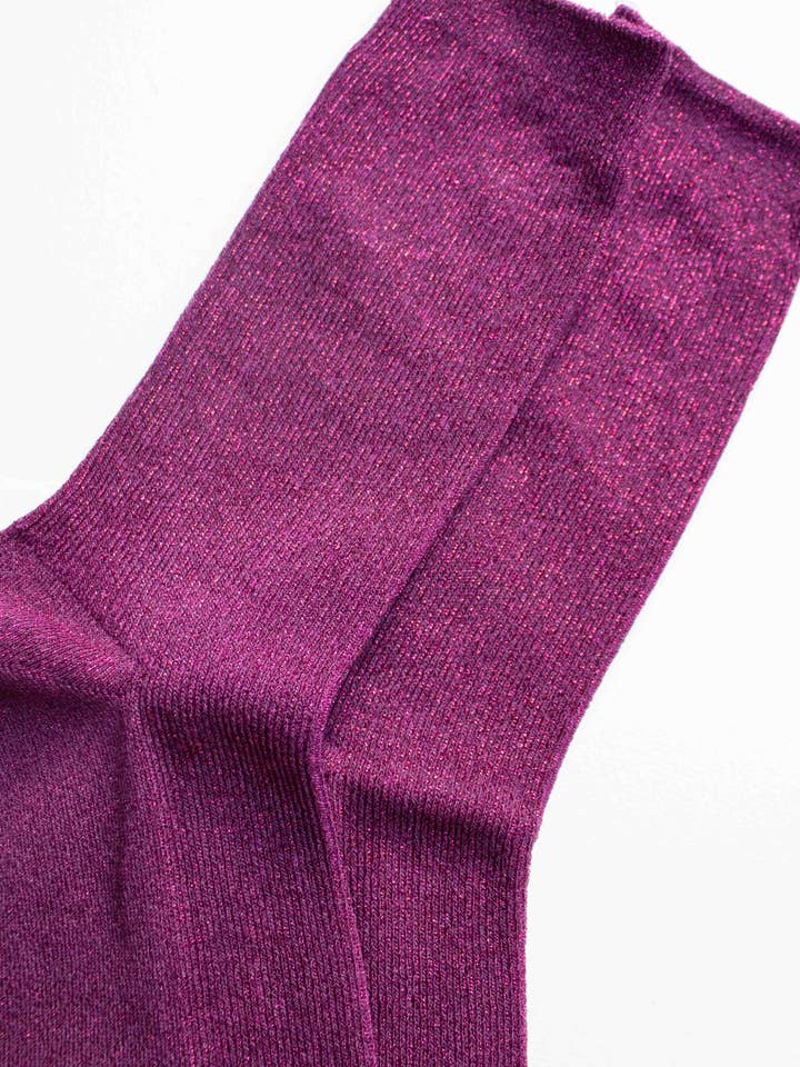 Tiepology - Wholesale Socks - Women's - Modal Blend Glitter Socks10