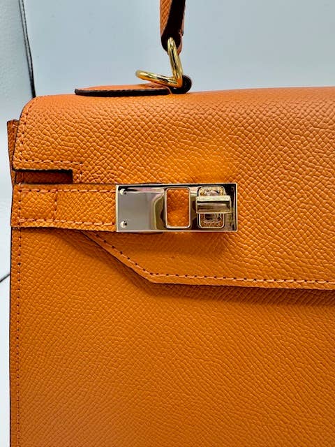 CLAUDETTE - Bags, Purses & Accessories - Wholesale Top Handle Bag - Women's - Audrey (orange)8