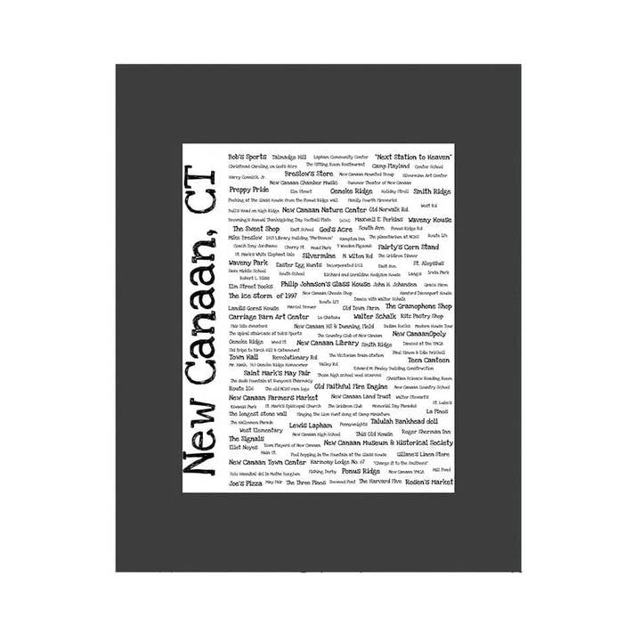 TownieSwag - Wholesale Art Print - New Canaan Pride Fabric Print
