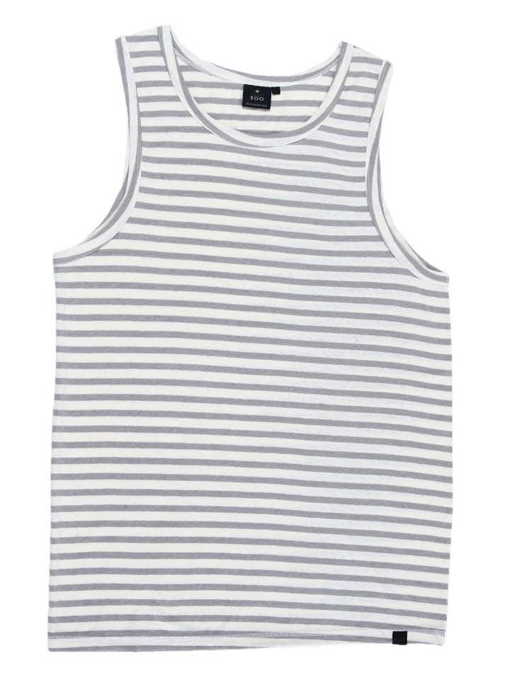 HAMP TANK TOP STENSTRIBER RUSTNING for engroshandel hos HEMPZOO