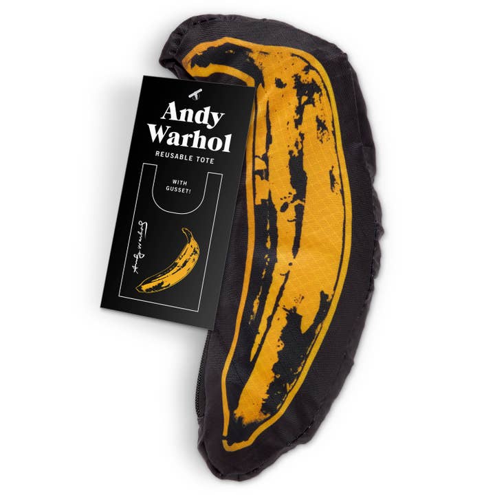 Chronicle Books - Wholesale Tote Bag - Unisex - Andy Warhol Banana Reusable Bag