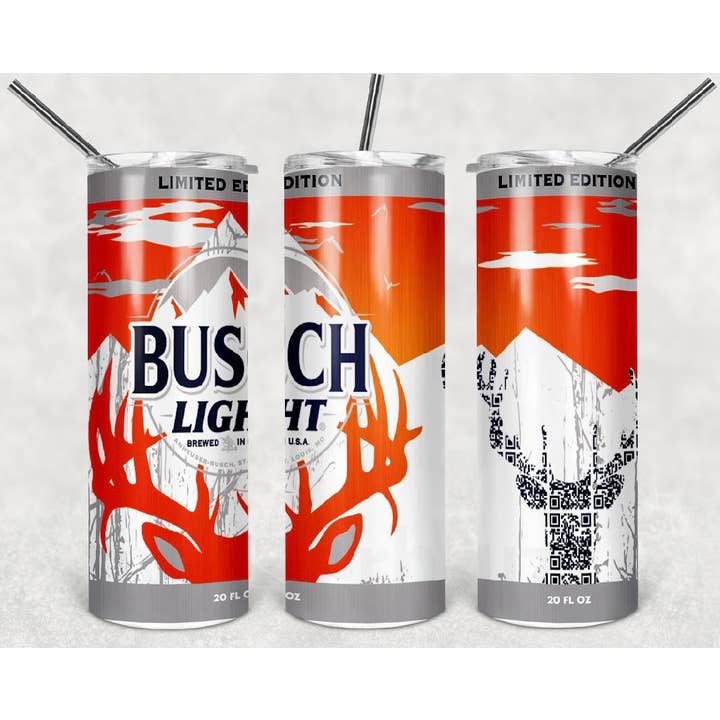 Creations by Trudy - Wholesale Insulated Mug/Tumbler - Busch Light Hunting Edition Beer 20oz Tumbler