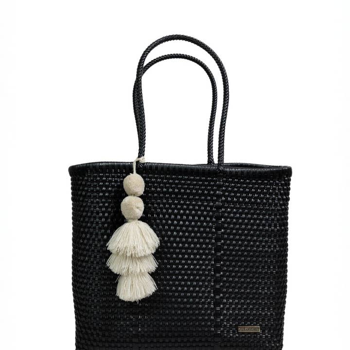 Valerosa – Großhandel Tragetasche – Damen – Solide schwarze Playera-Tasche