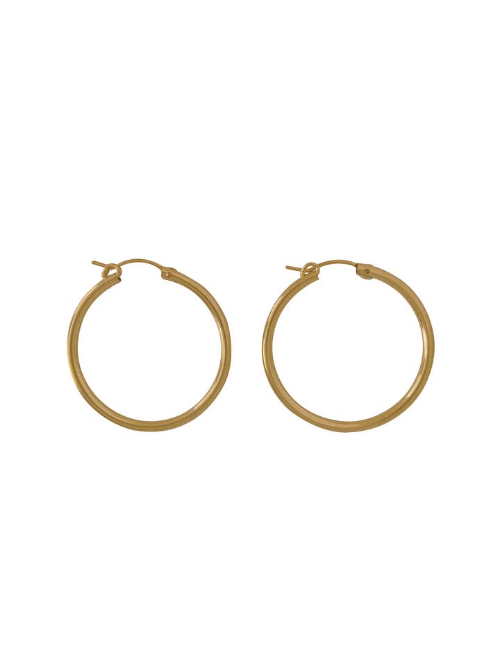 Eliana Large Hoops for wholesale by DE CÉA