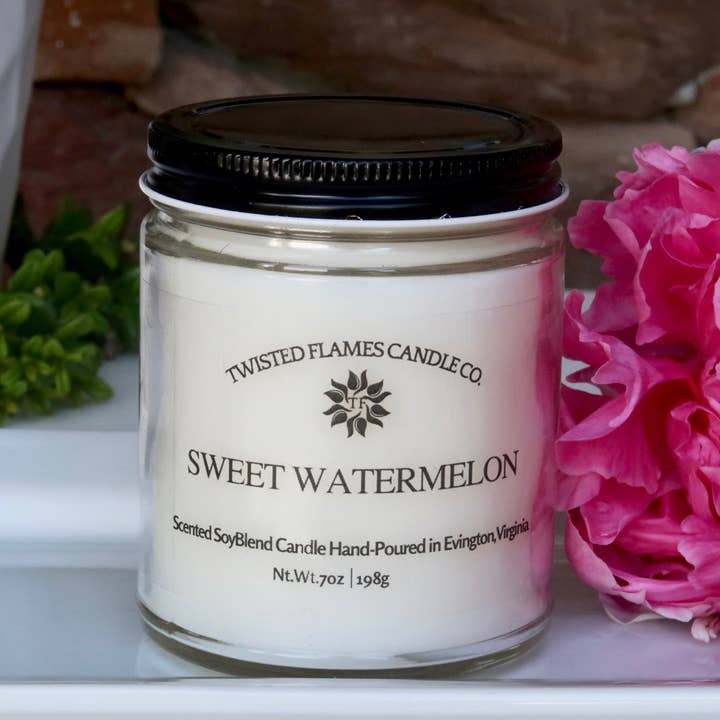 Twisted Flames Candle Co. LLC. - Wholesale Jar/Filled Candle - Sweet Watermelon2