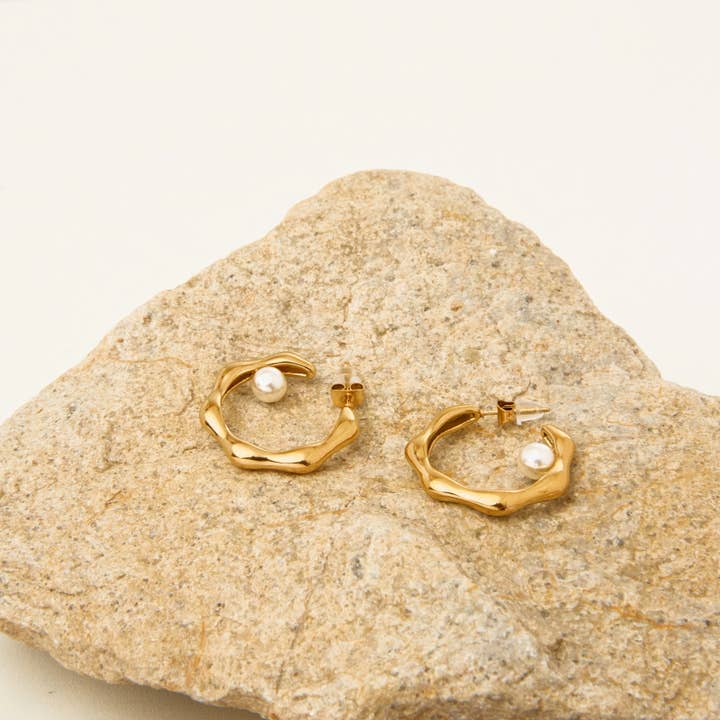Lovelika - Wholesale Single Earring - Hoop earrings - Kyra3