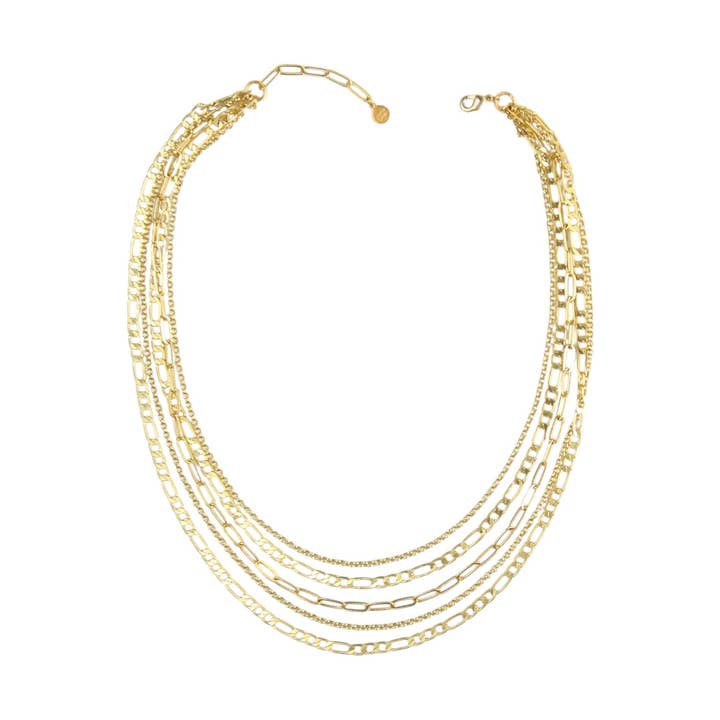 Cadence Multi Strand Necklace for wholesale by Catherine Page Jewelry