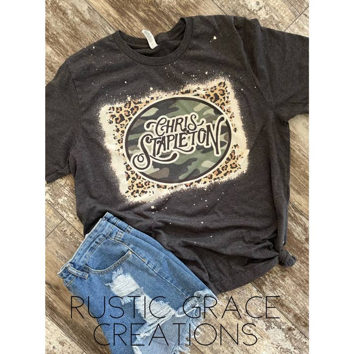 Chris Stapleton | Band Tee | Vintage Tshirt | Land |Dis for engroshandel hos Rustic Grace Creations