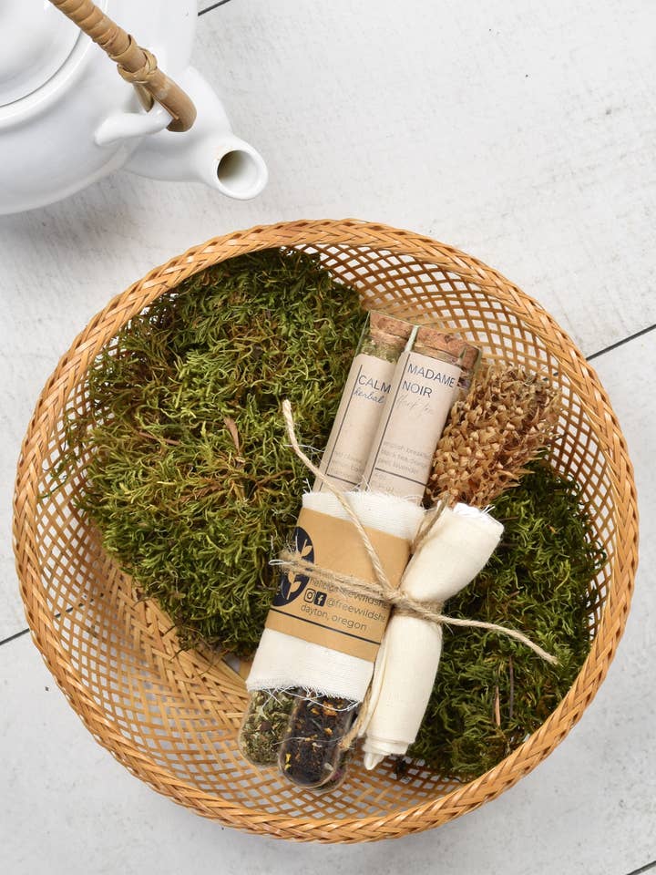 Mother's Day Tea Gift Set | + tea bags, spring rest & ritual for wholesale by FreeWildShe | Bitters & Tea