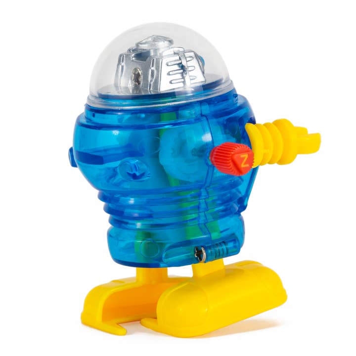 California Creations - Wholesale Wind-Up Toy - Kids - Z WindUps Walking Robot, Neutron1
