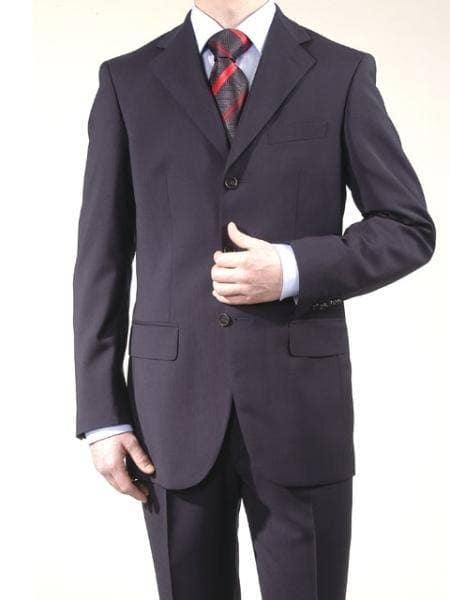 Mens Navy Double Breasted Overcoat for wholesale by Alberto Nardoni