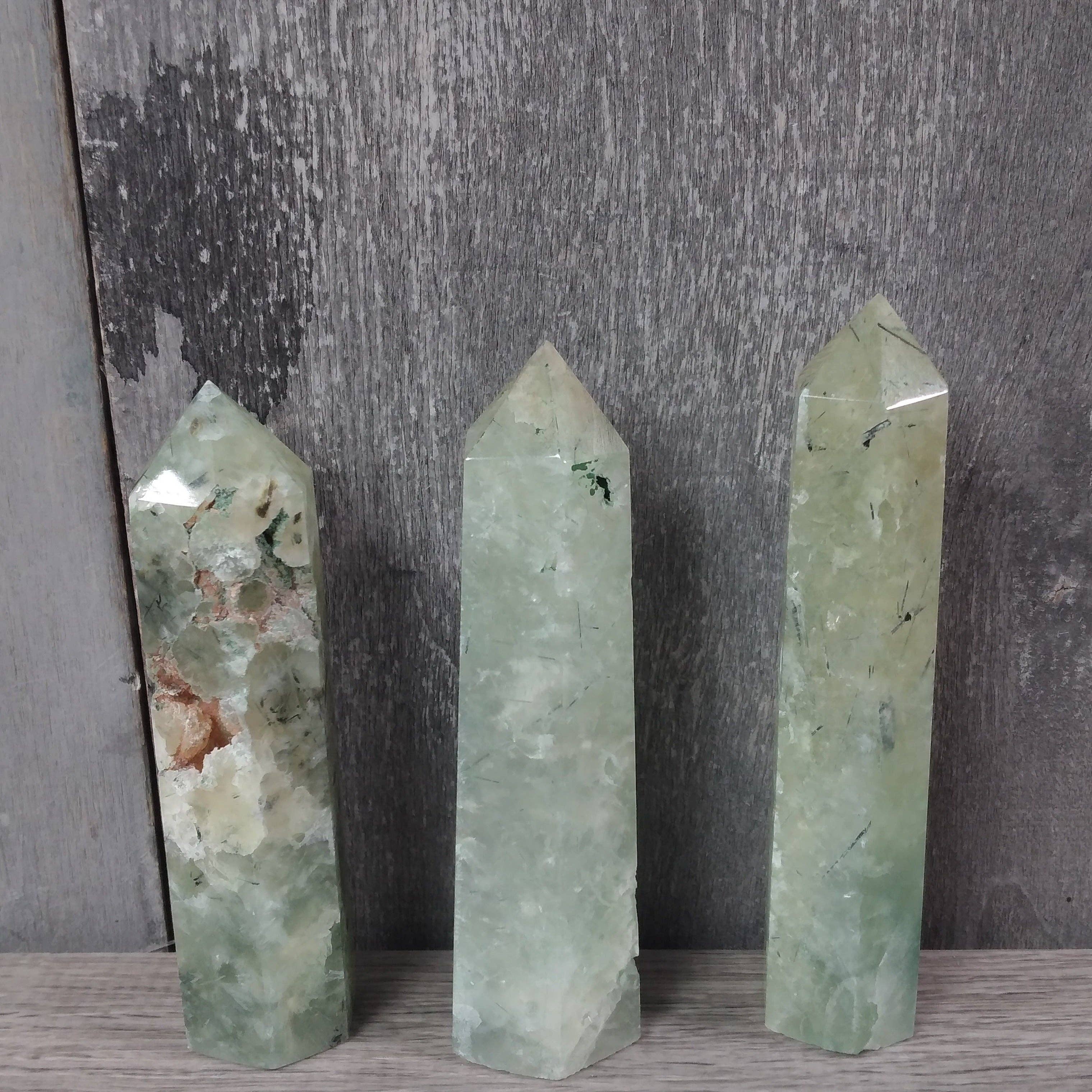 Keystone Crystals – wholesale Andlig sten/kristall – Gemstenskristall Obelisker 85–113 g | Grossist Kristalltorn Presentbutik9