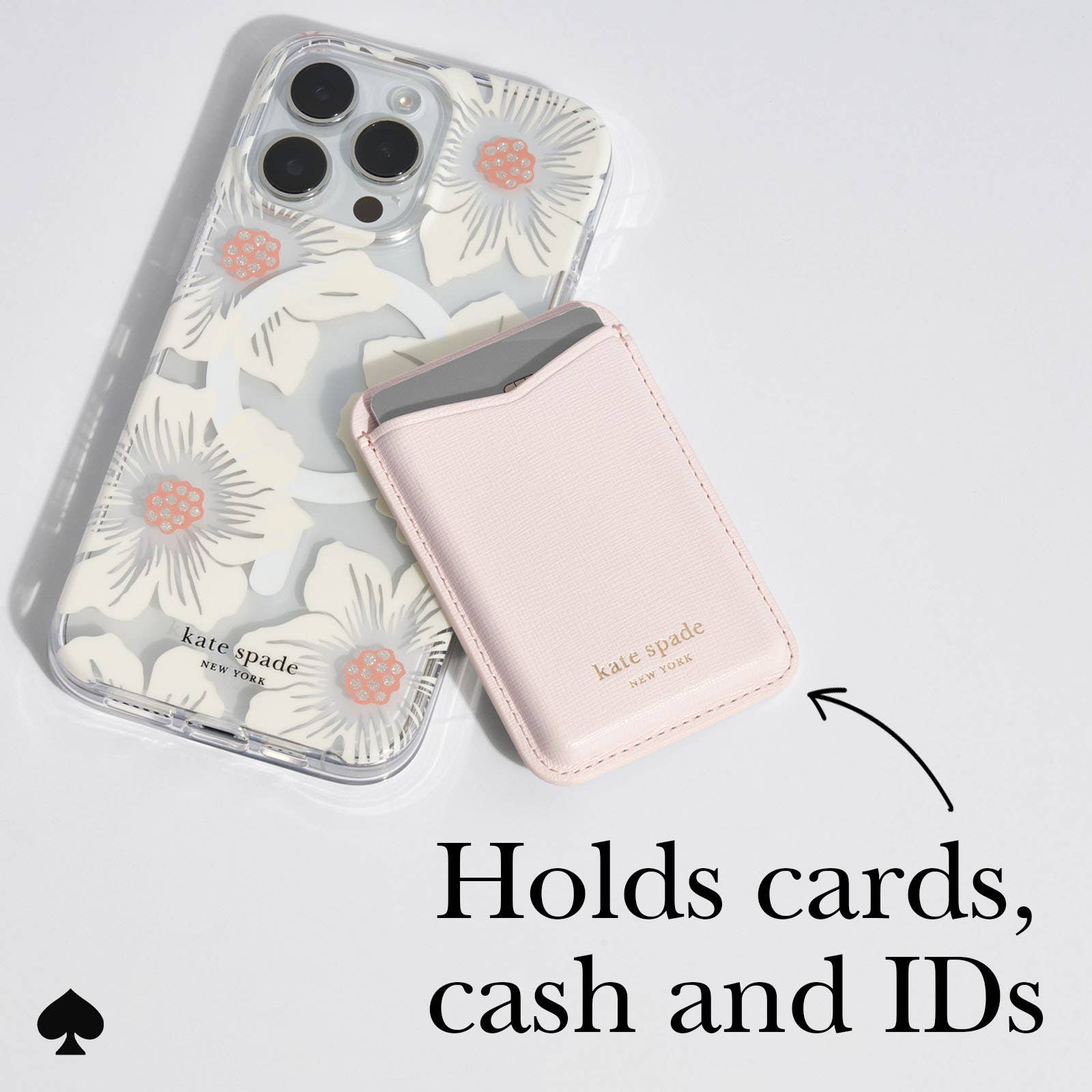 Case-Mate - Wholesale Card Holder - Women's - kate spade new york Wallet MagSafe Pale Dogwood1