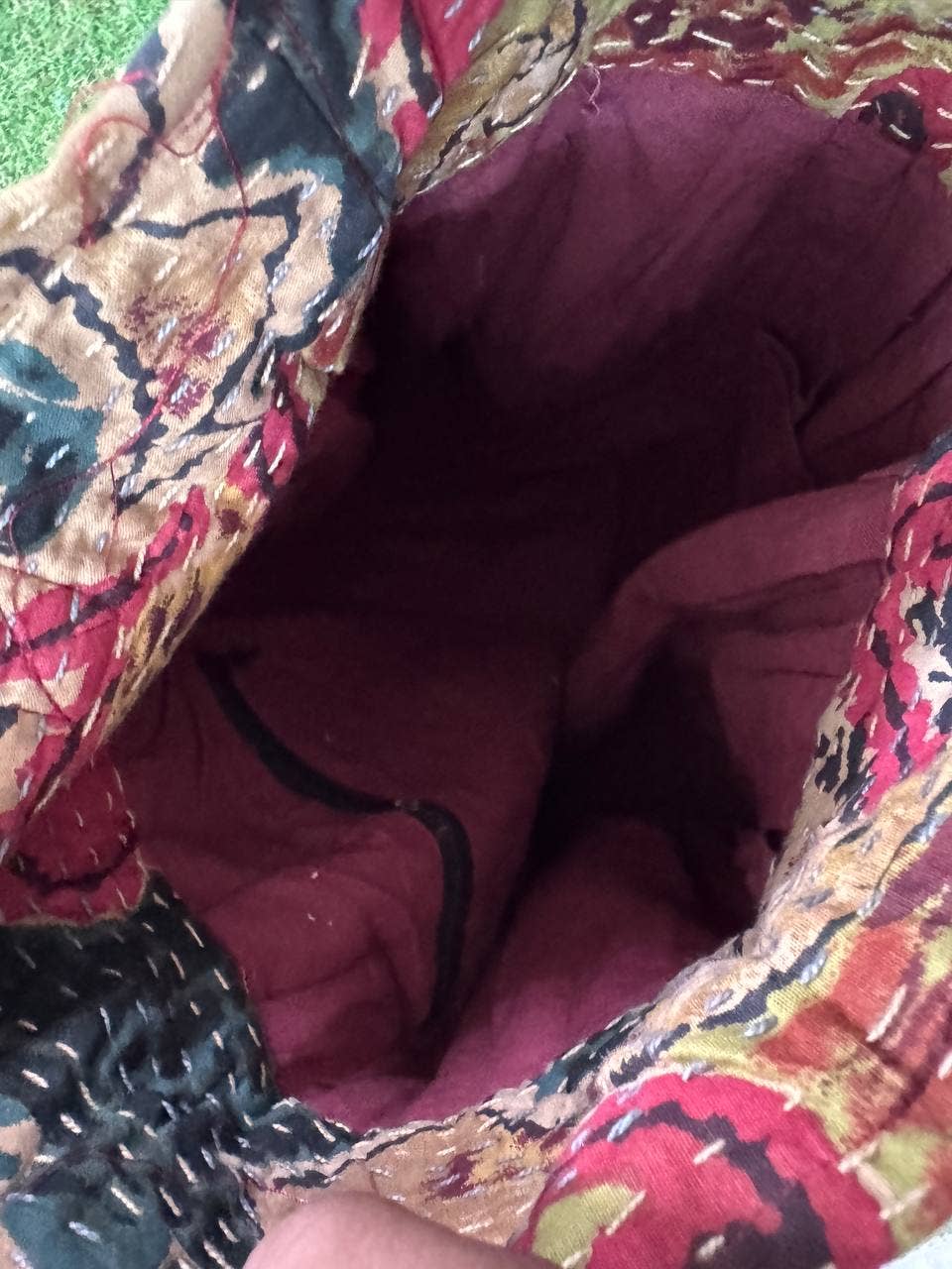 GYPSY STUDIO - Wholesale Shoulder Bag - Women's - Kantha Stitch Bag Cotton Shoulder Bag Women Bag Printed Bag5