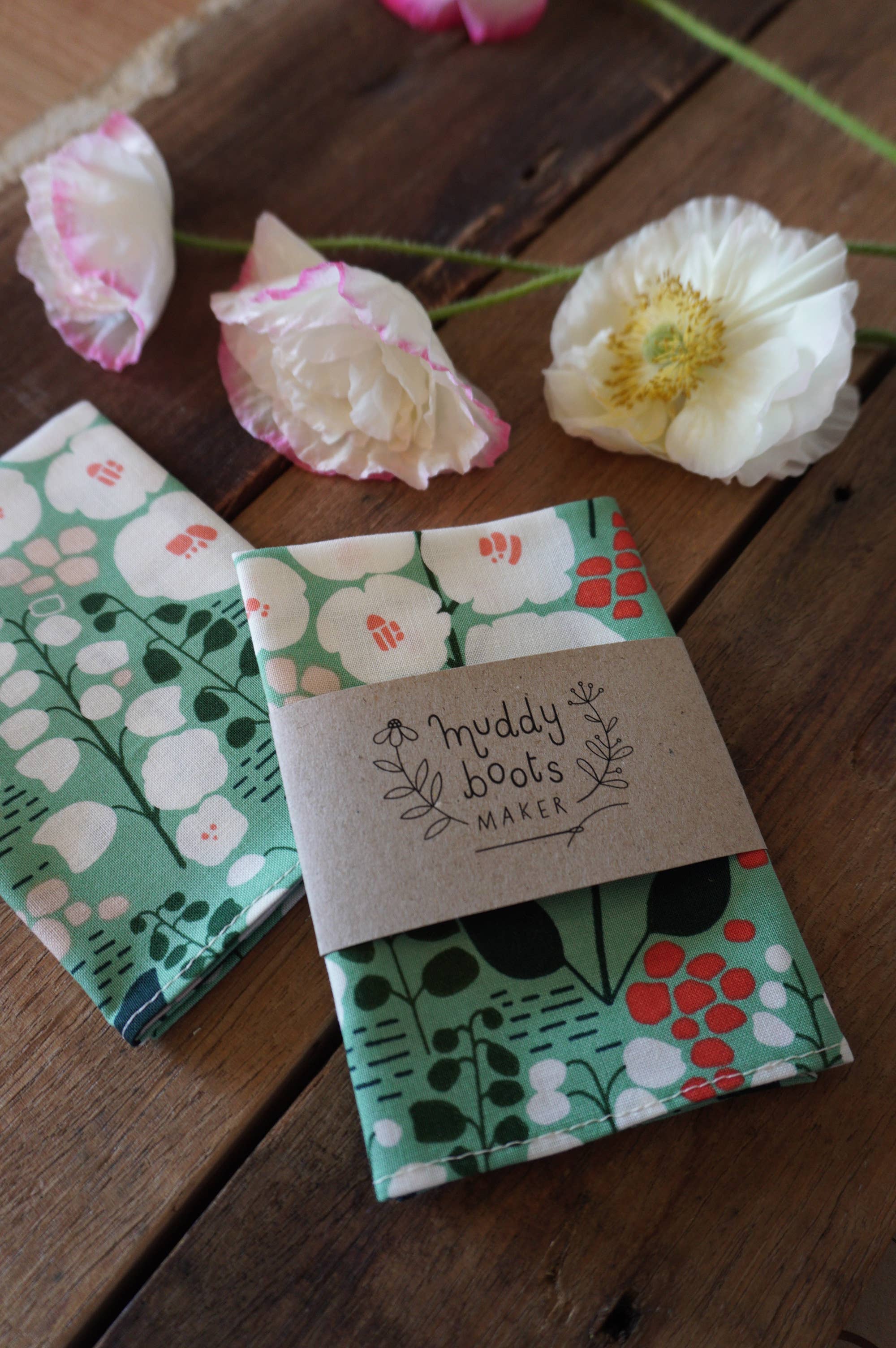 Muddy Boots Maker - Vente Mouchoir en tissu – femme - Mouchoir en coton biologique Stockbridge1