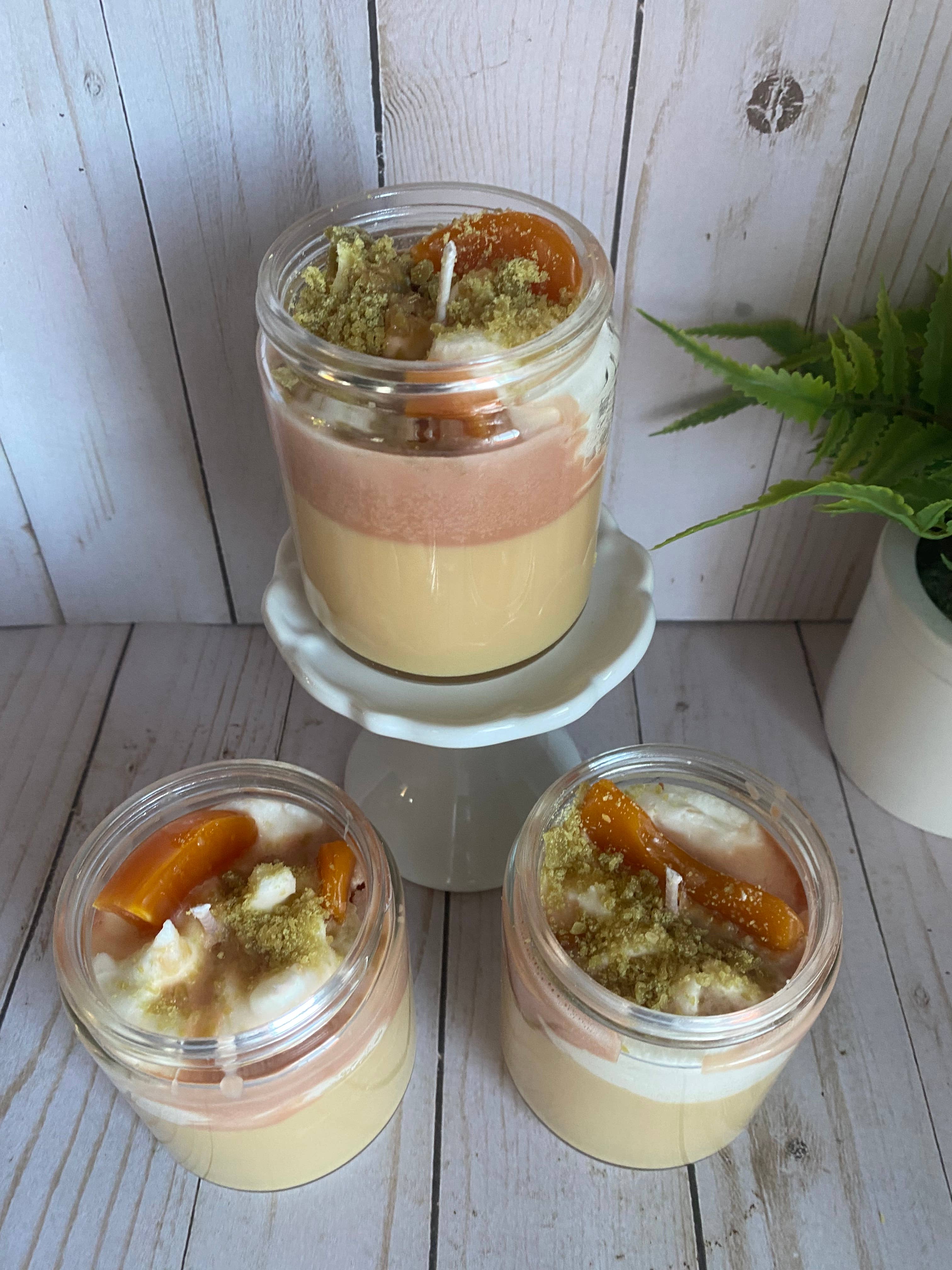 Wild Child Studio Co - Wholesale Pot/gevulde kaars - Peach Cobbler Candle2
