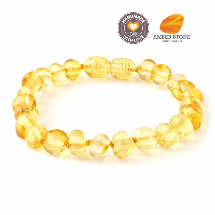Baroque Baltic Amber Bracelet 172 for wholesale by Amber Stone