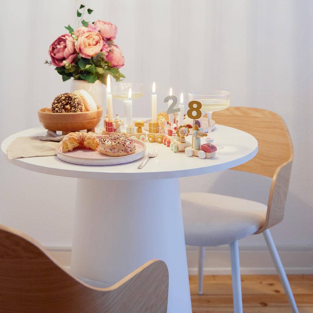 Bieco Spielwaren - Wholesale Toy Set - Kids - Birthday Train Wood Berry 0-99 Years3