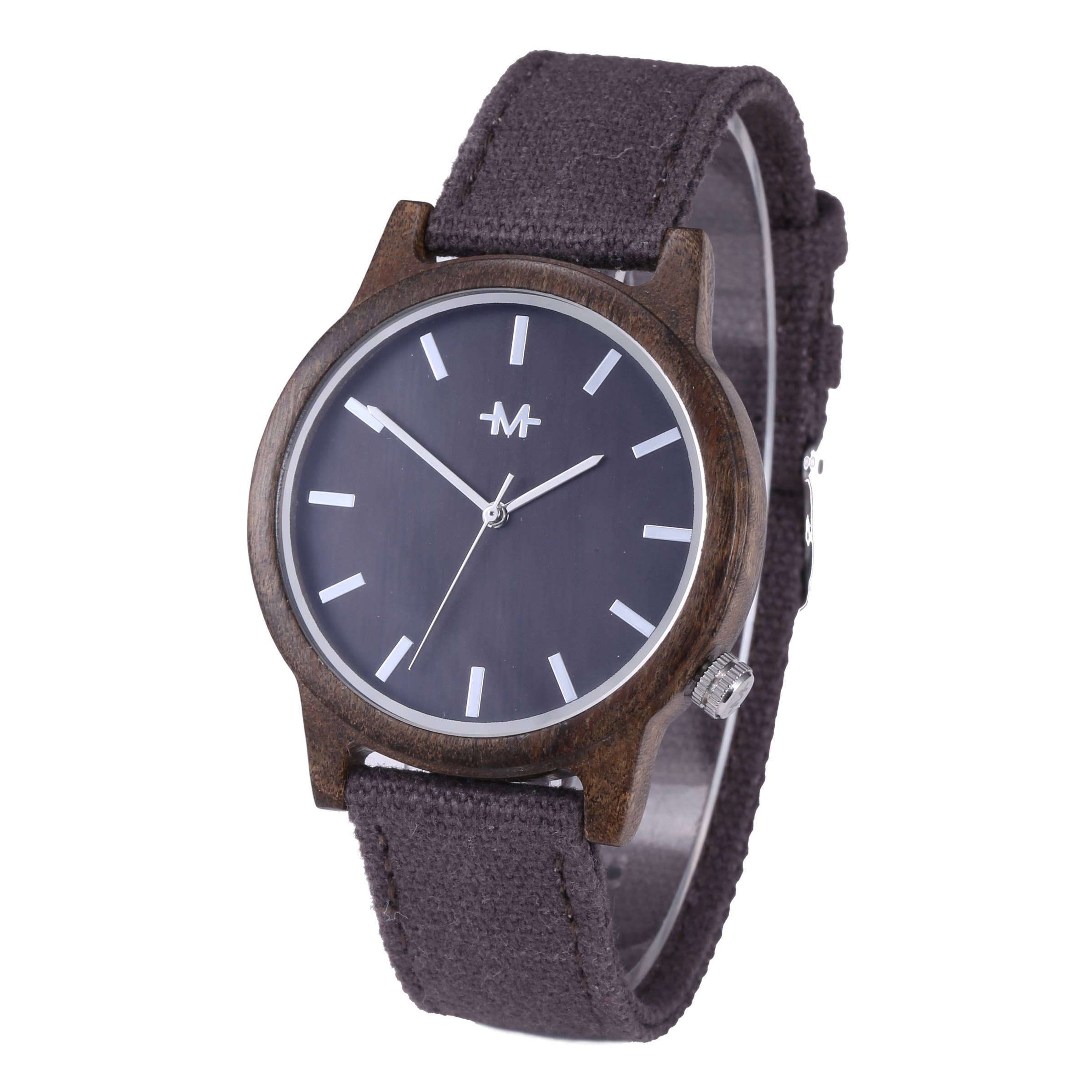 Mio Marino – Relógio de pulso - Homem por atacado – Relógio de pulso de madeira Webbed Brolly12