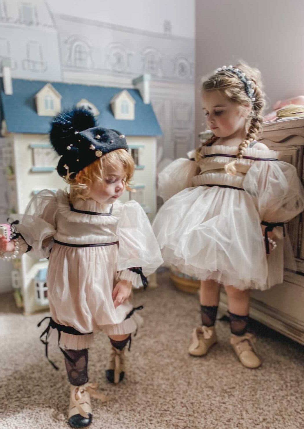 Petite Maison Kids - Wholesale Dress - Kids - Coco-Caramel Tulle Dress12