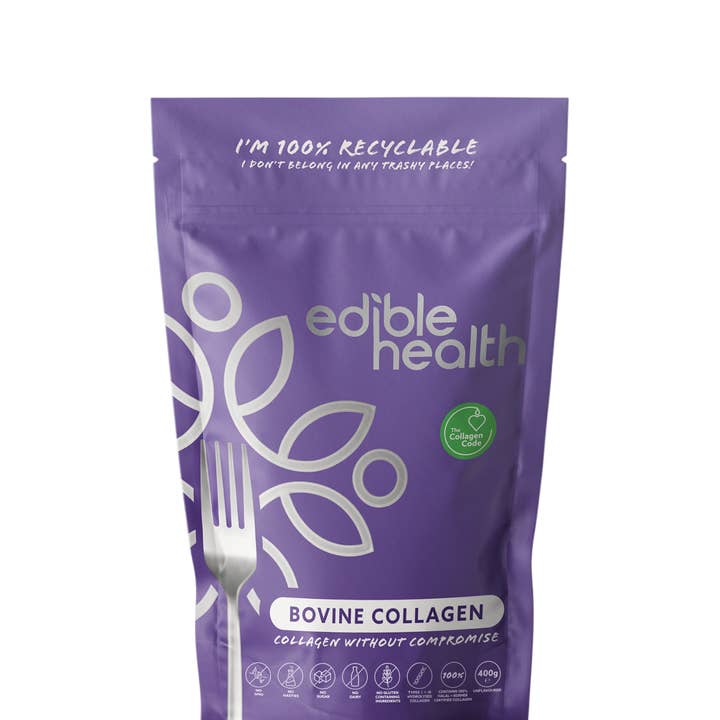 Bovine Collagen 400g Pouch for wholesale by Edible Health - UK